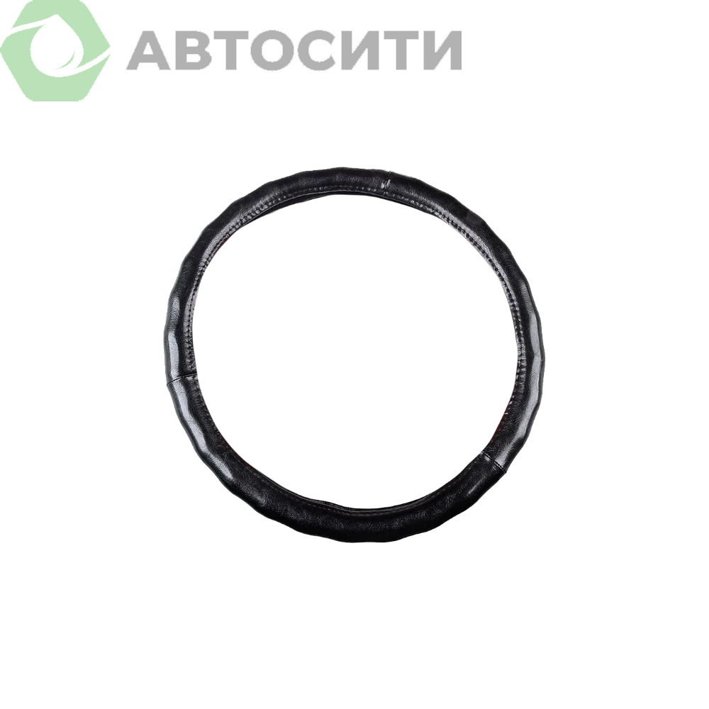 Оплетка Autoprofi M Luxury кожа ребристая черная