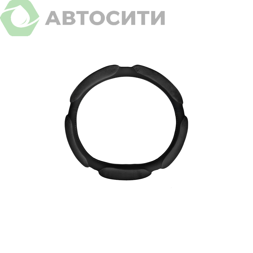 Оплетка PSV M Race Romb экокожа 6 подушечек стеганая черная 136808