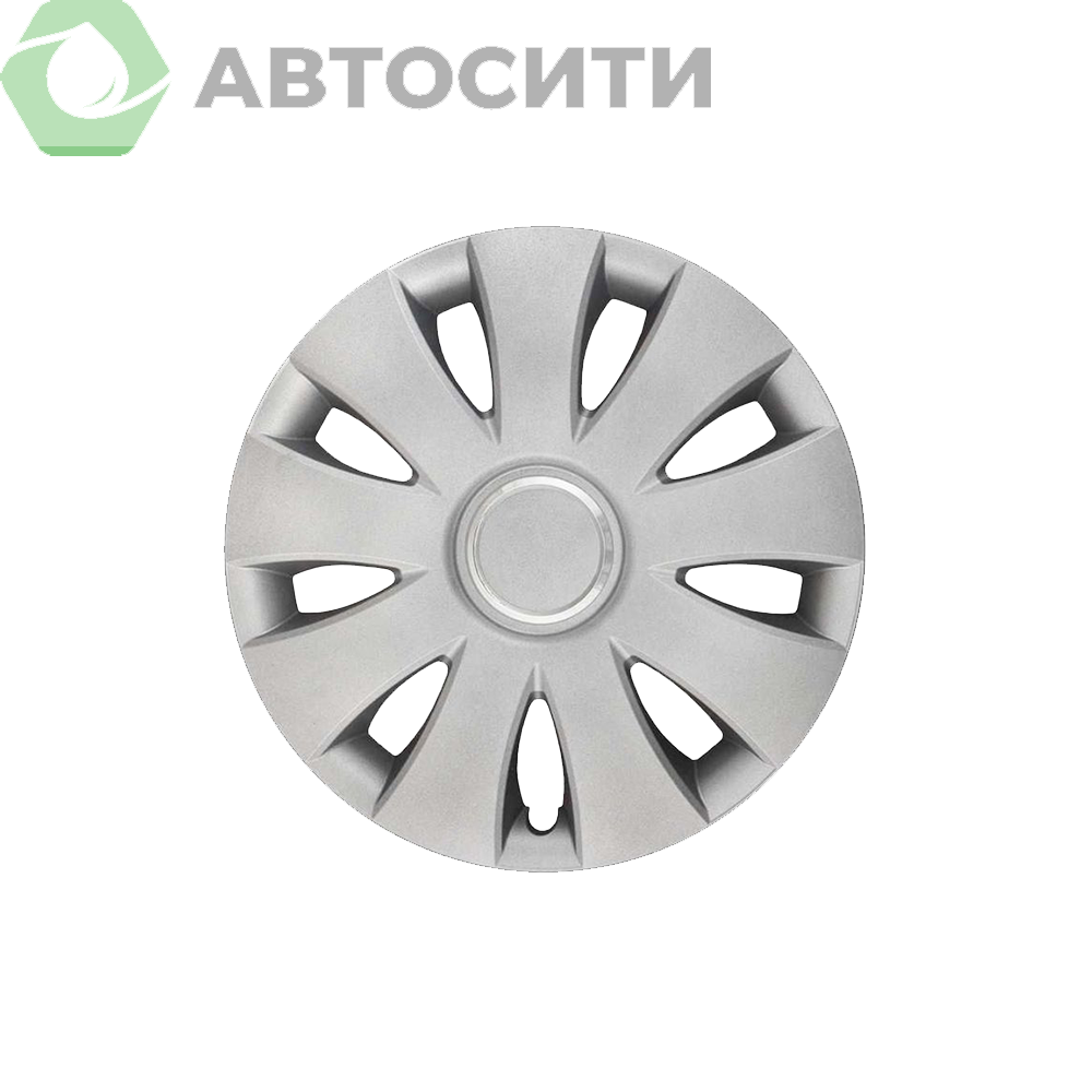 Колпаки R-14 АУРА серебро (4шт.) JESTIC 088878