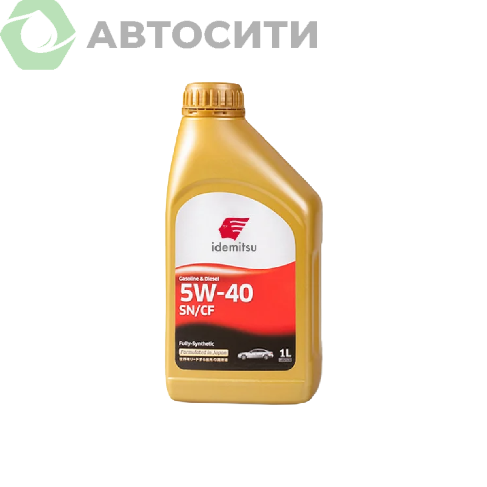 Масло моторное 5w40 синтетическое IDEMITSU ZEPRO F-S 1л, Корея (SN/CF)