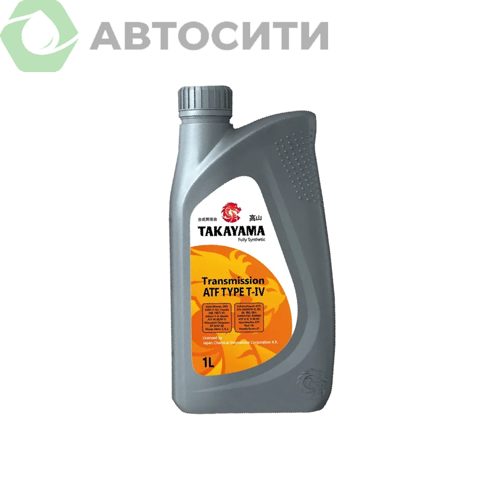 Жидкость для автоматических трансмиссий Takayama ATF Type T-IV 1л
