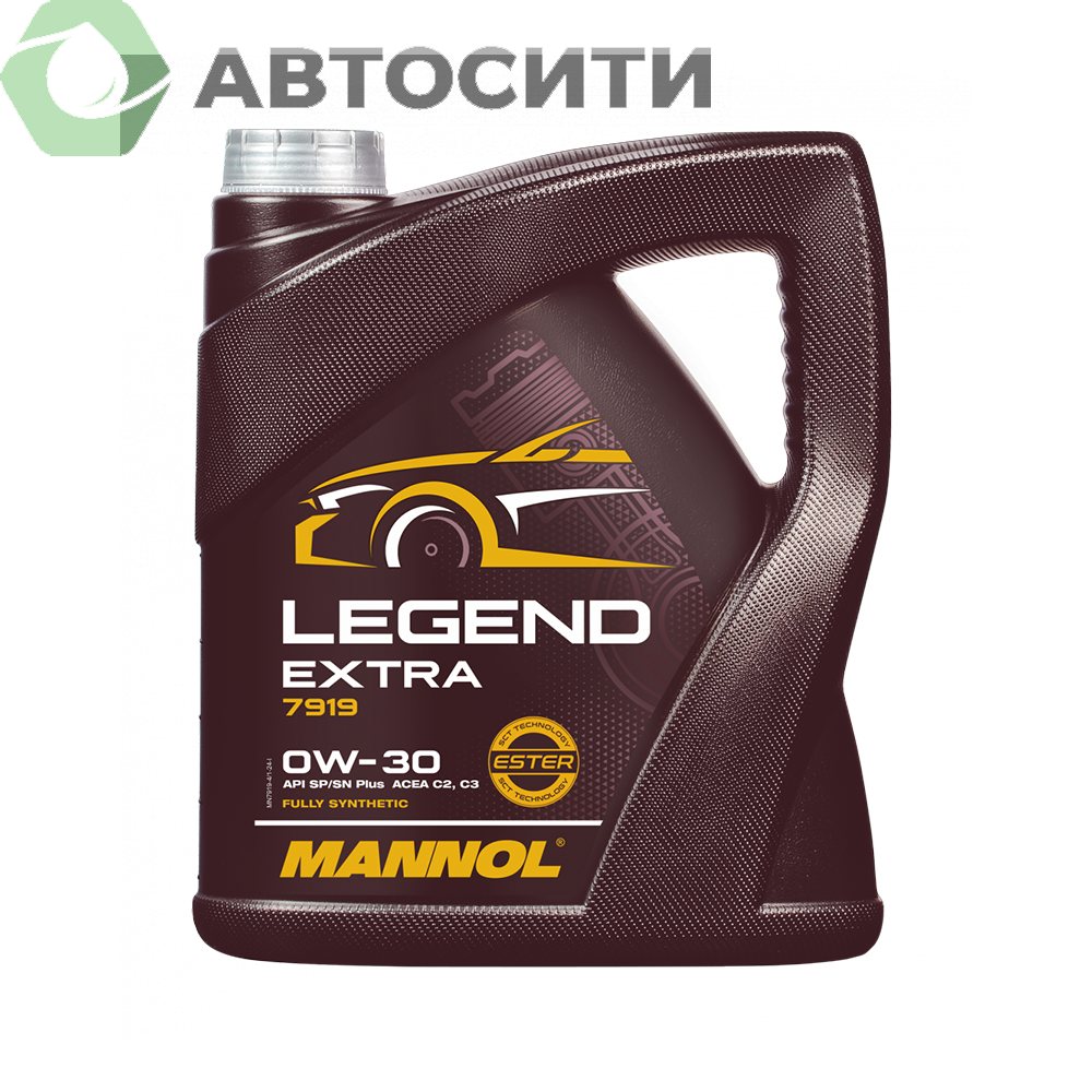 Масло моторное 0w30 син. Mannol Legend Extra 7919 4л