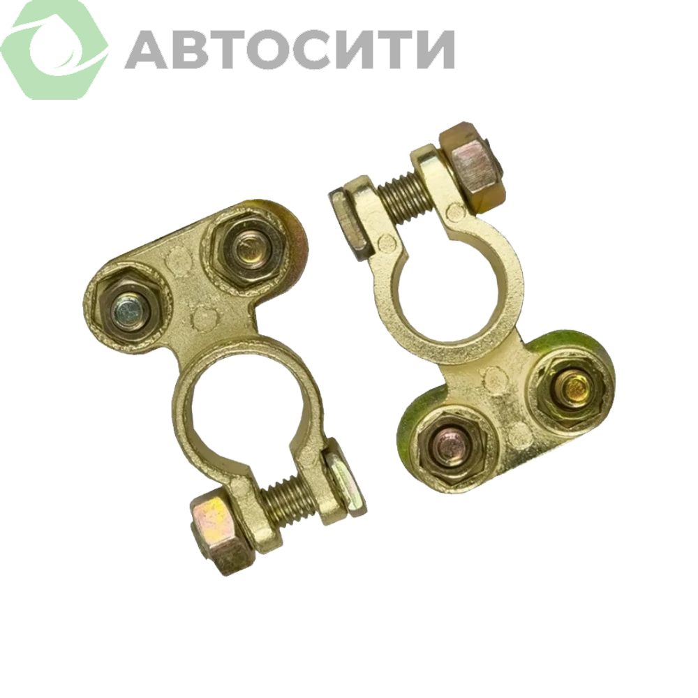 Клемма АКБ +-  73100 с боковым креплением медь