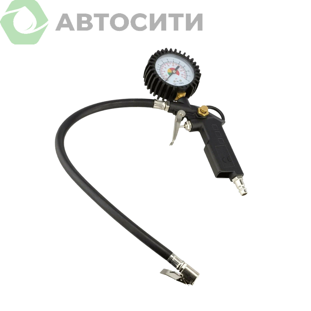 Пистолет для шиномонтажа с манометром 42303 Автодело