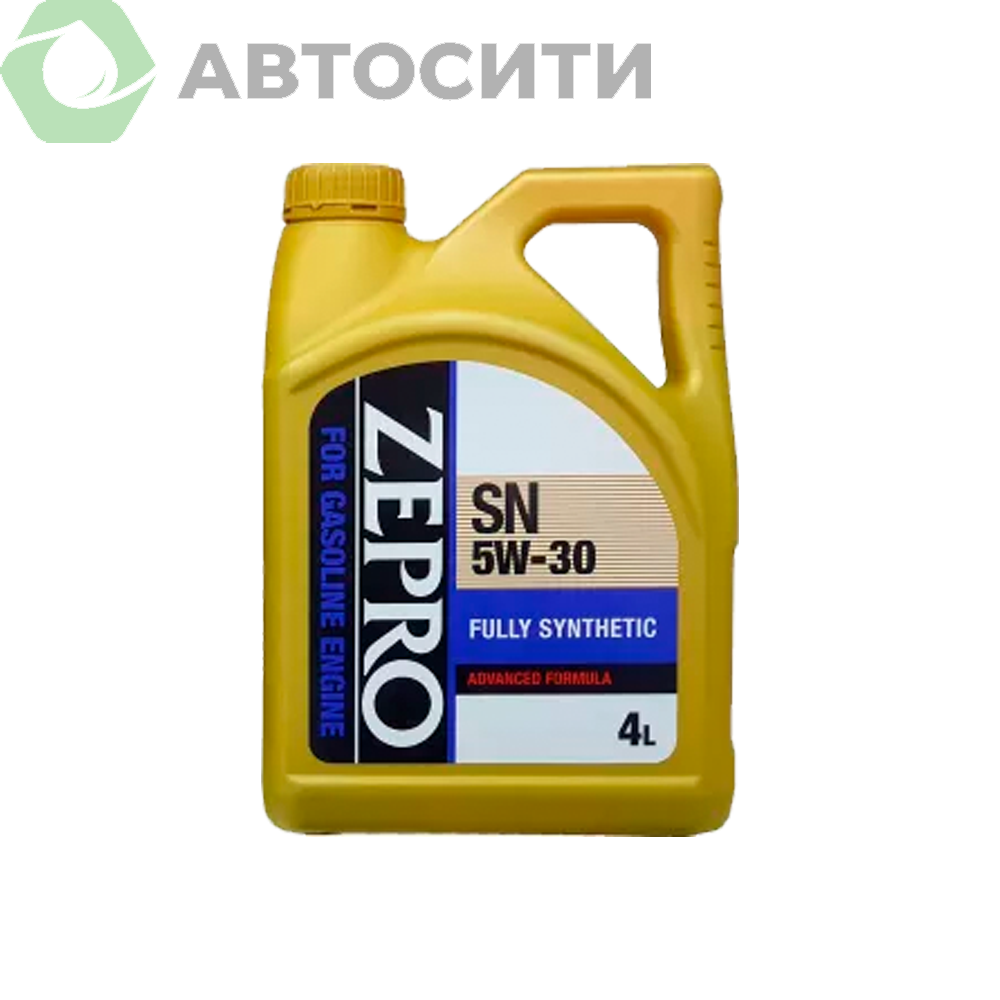 Масло моторное 5w30 синтетическое ZEPRO F-S  4л, Корея (SN/GF-5) 