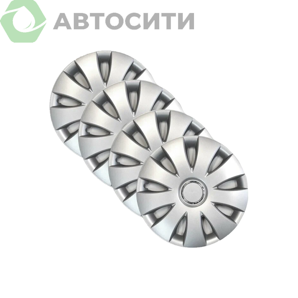 Колпаки R-13 АУРА серебро (4шт.) JESTIC 060537