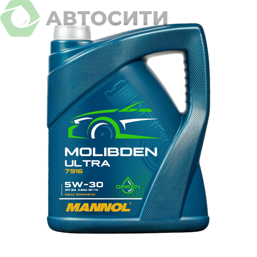Масло моторное 5w30 син. Mannol Molibden Ultra 4л