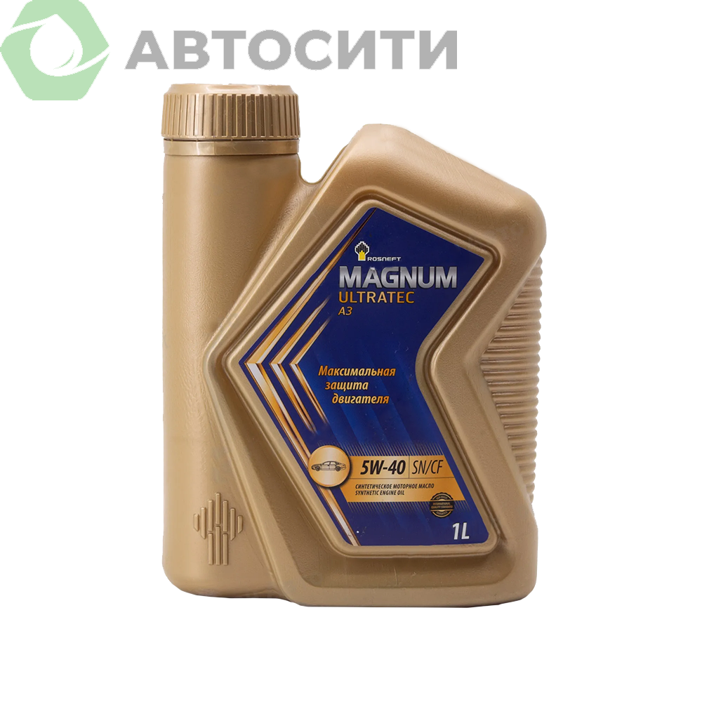 Масло моторное 5w40 син Magnum Ultratec A3 1л (SN/CF) 