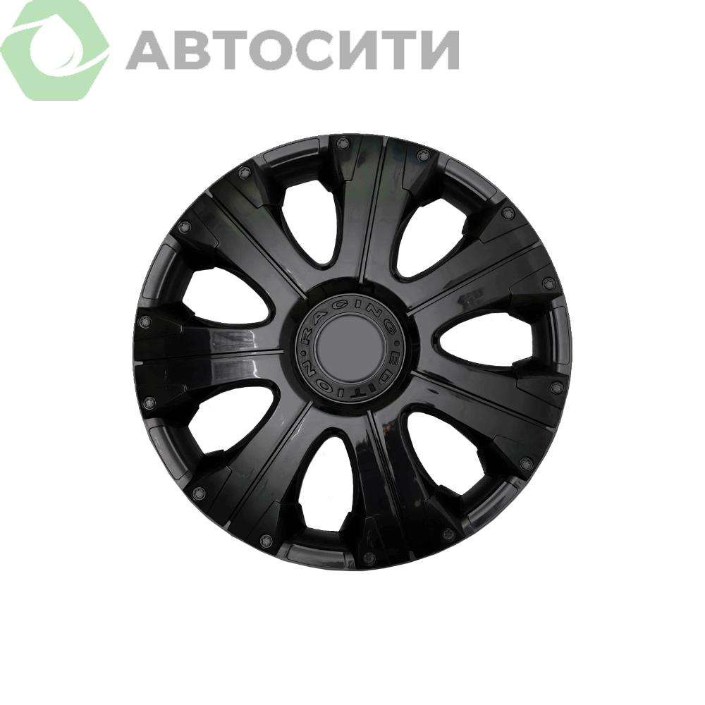 Колпаки R-15 Super Black Расинг (компл.4шт) STAR