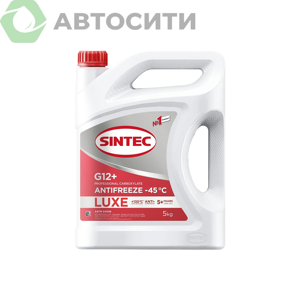 Антифриз Sintec Luxe red 5кг -40С (G12+)