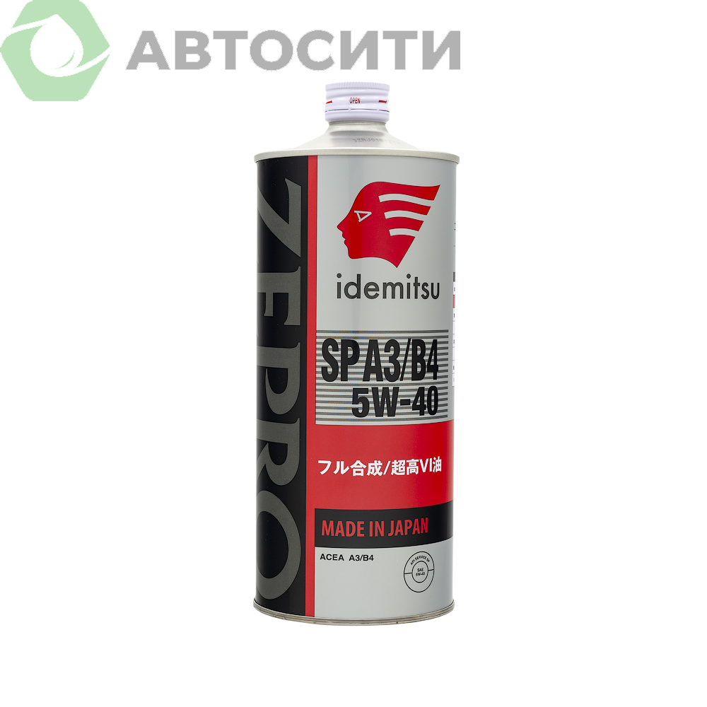 Масло моторное 5w40 синтетическое ZEPRO EURO SPEC FS SP 1л, Корея (A3/B4)