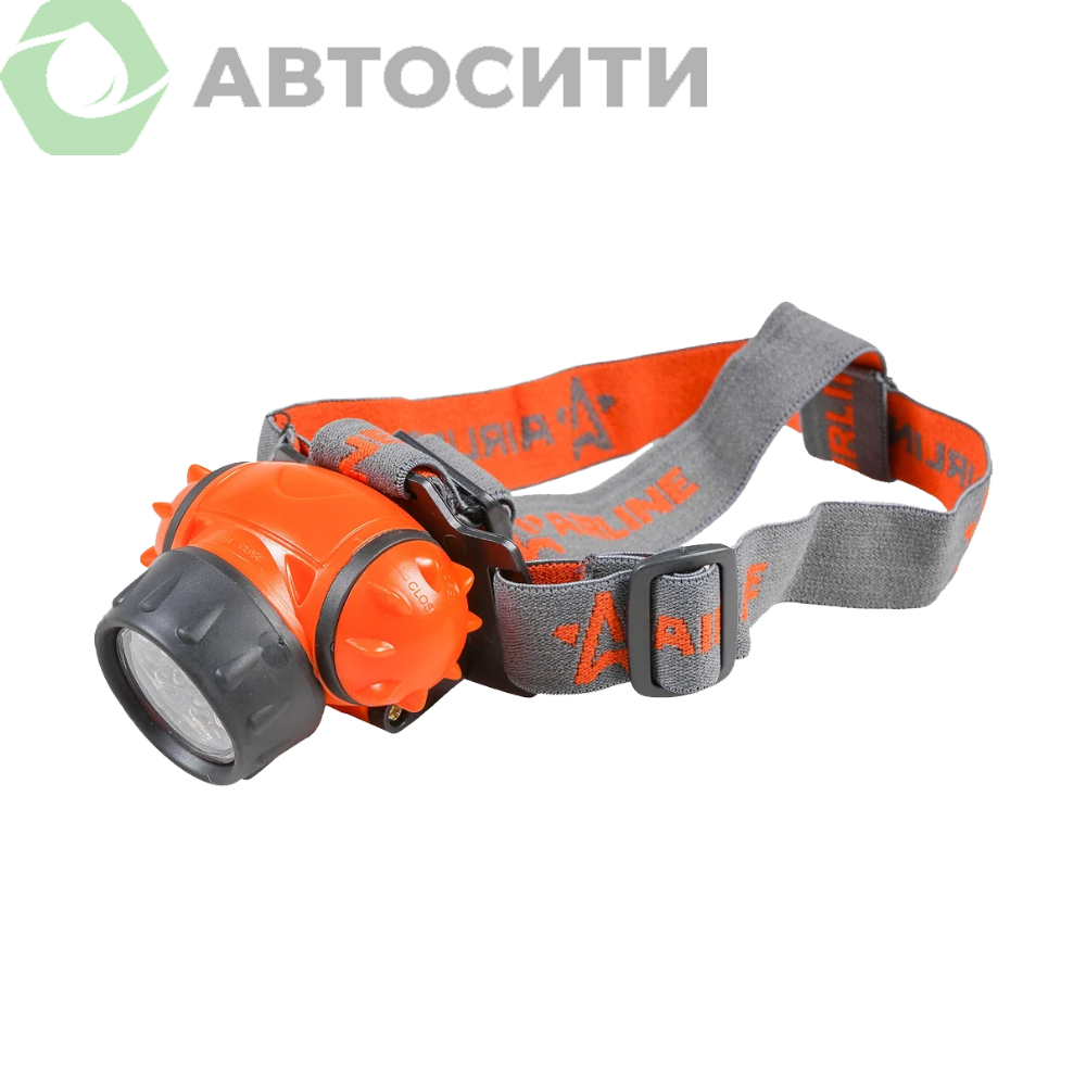 Фонарь налобный 19 LED на батарейках AFL-19H-08 Airline AFL19H08