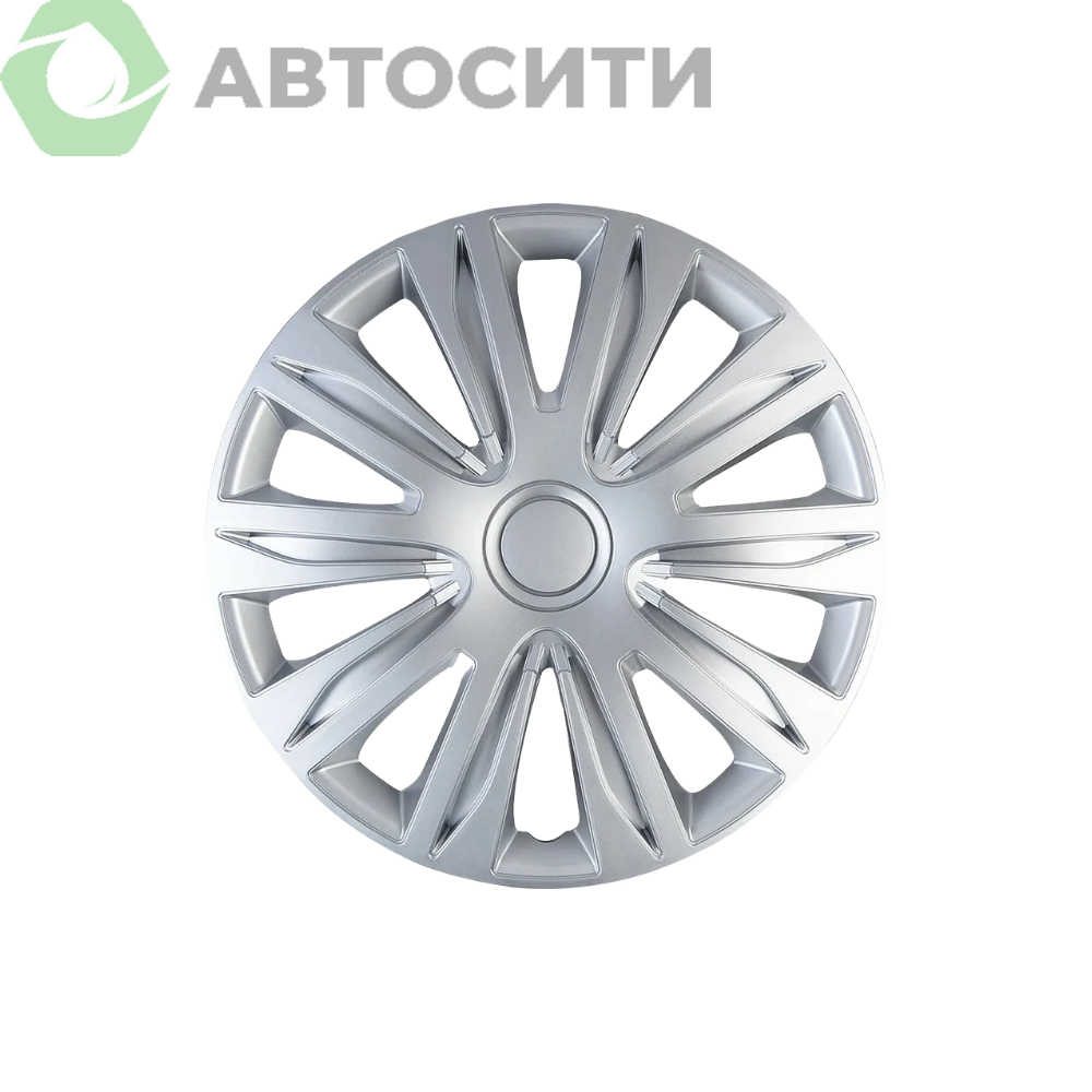Колпаки R-15 серебро (4шт.) AUTOPROFI WC-2010