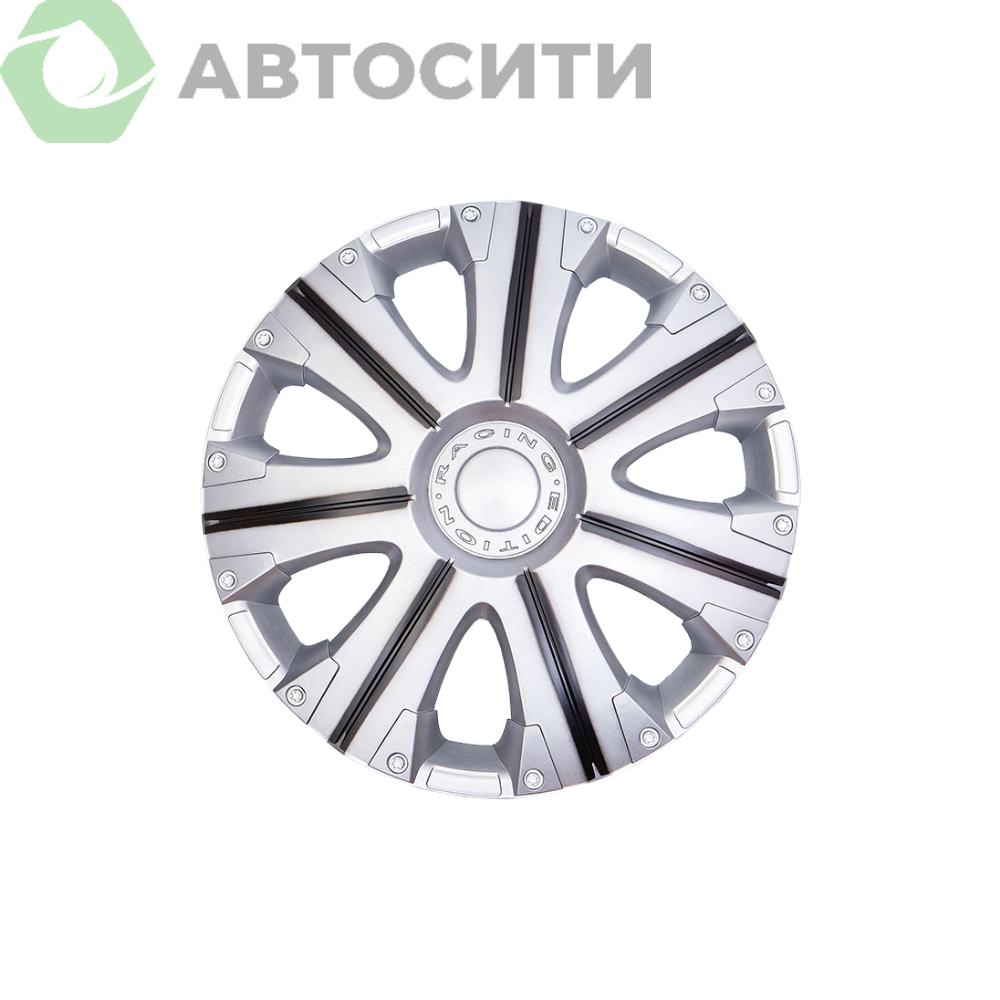 Колпаки R-14 серебро Расинг (4шт.) STAR