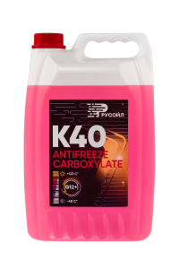 Антифриз К-40 G-12+   5 кг4 красный ANTIFREEZE К40 РУСОЙЛ