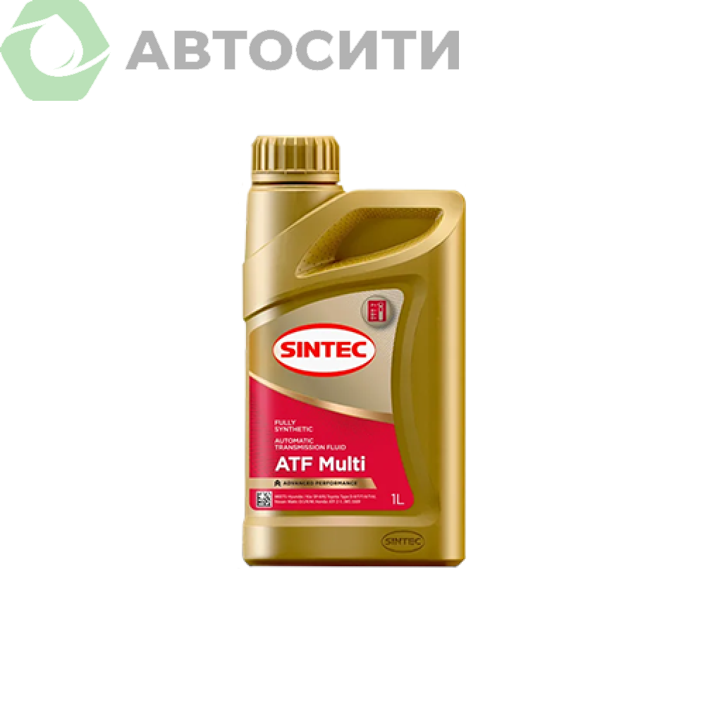 Жидкость для автоматических трансмиссий Sintec ATF Multi 1л