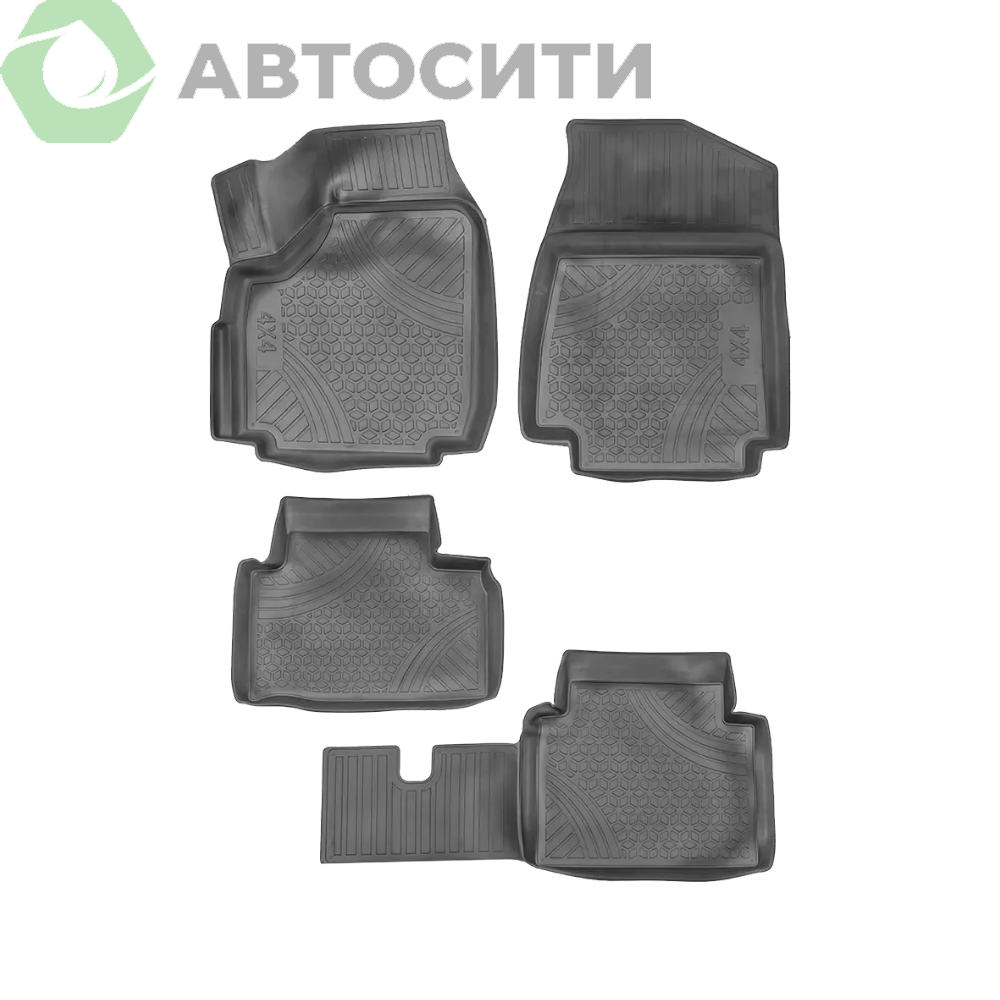 Коврики резиновые 2121-214 с перемычкой