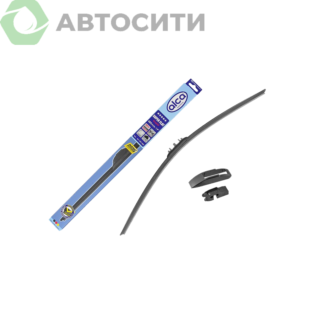 Щетка стеклоочистителя бескаркасная 480мм SUPER FLAT ALCA