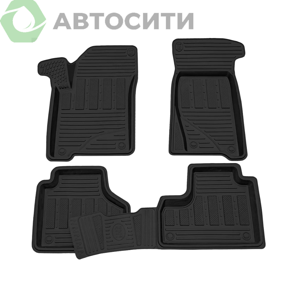 Коврики резиновые 2123 Niva Travel REZKON