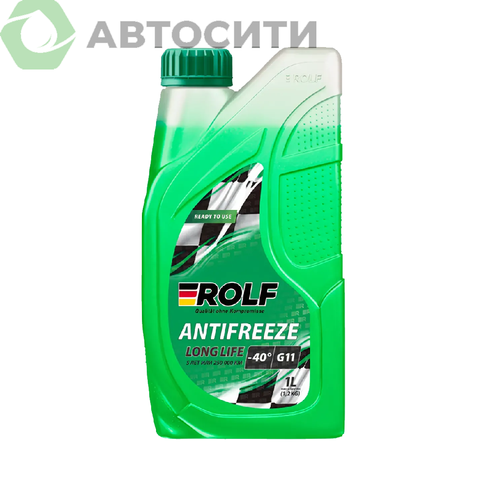 Антифриз Rolf green 1л -40С (G11)