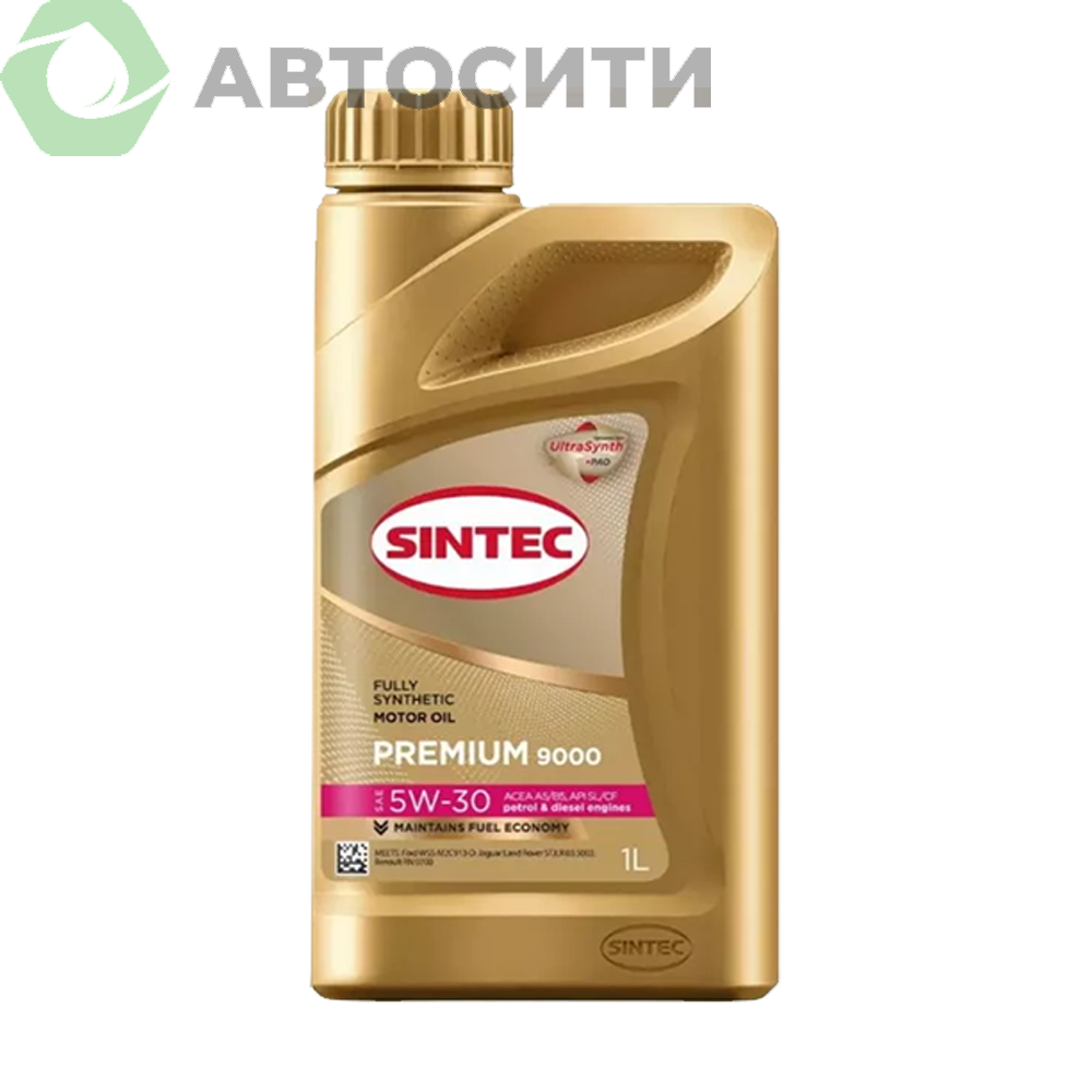 Масло моторное 5W-30 син. Sintec Premium 9000 1л (A5/B5 SL/CF)