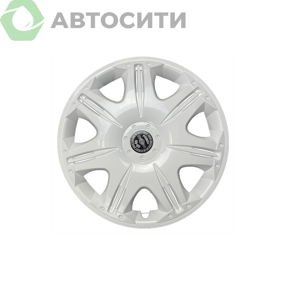 Колпаки R-14 Опус белый (4шт) STAR