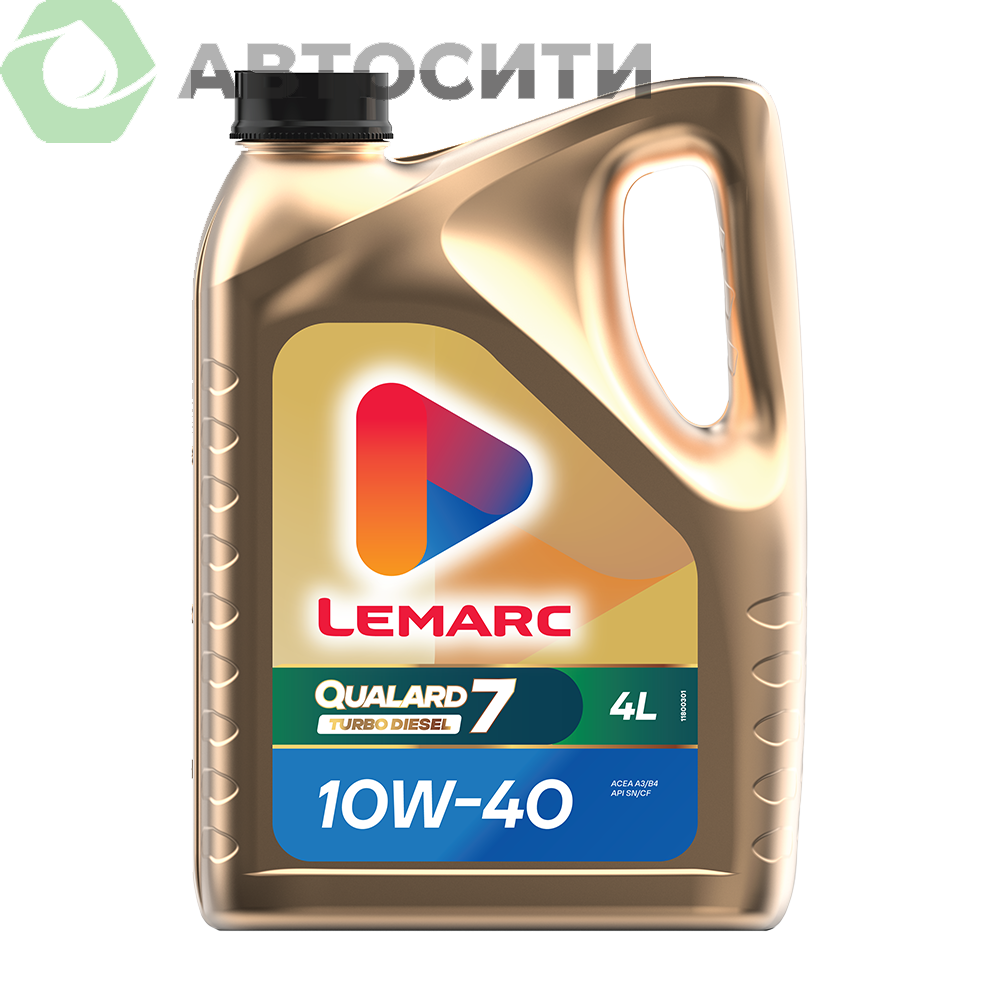 Масло моторное 10W-40 QUALARD 7 TD LEMARC, 4л