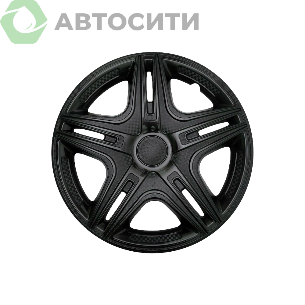 Колпаки R-13 Дакар черный глянец 4шт