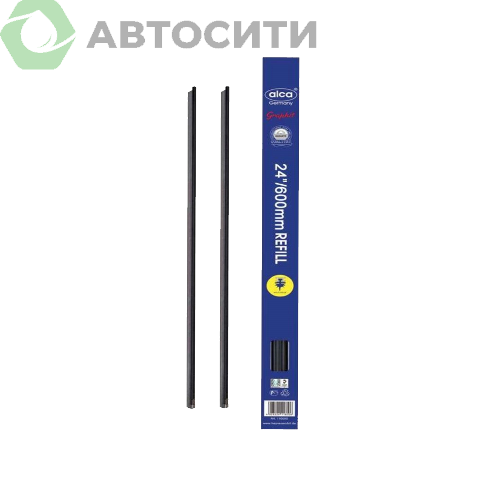 Резинка щетки стеклоочистителя 600мм ALCA