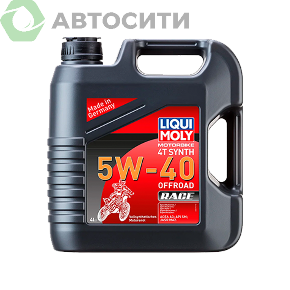 Масло моторное 5W-40 син LIQUI MOLY Motorbike 4T Synth Offroad Race 4л