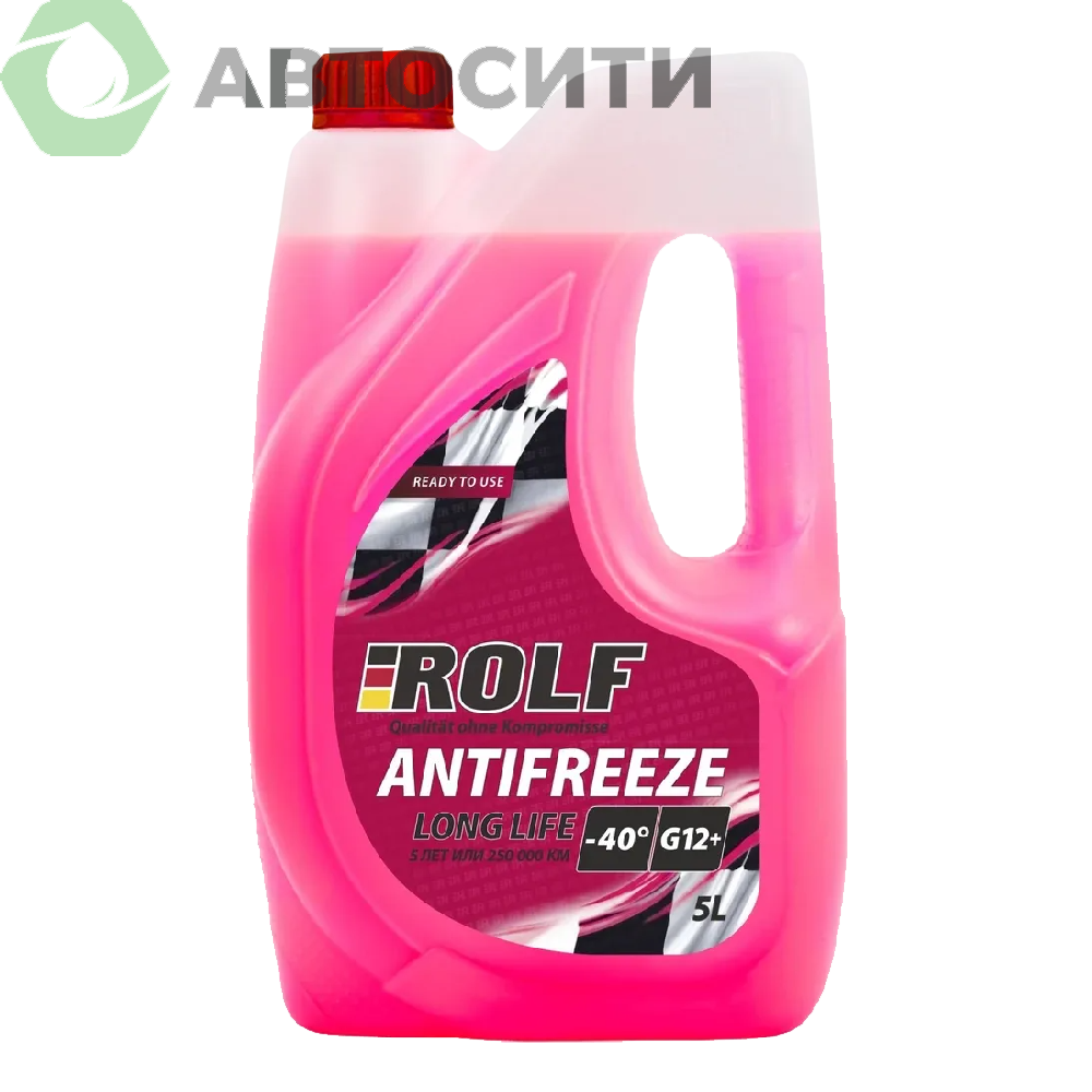 Антифриз Rolf red 5л /-40С/ (G12+)/кор.4шт/